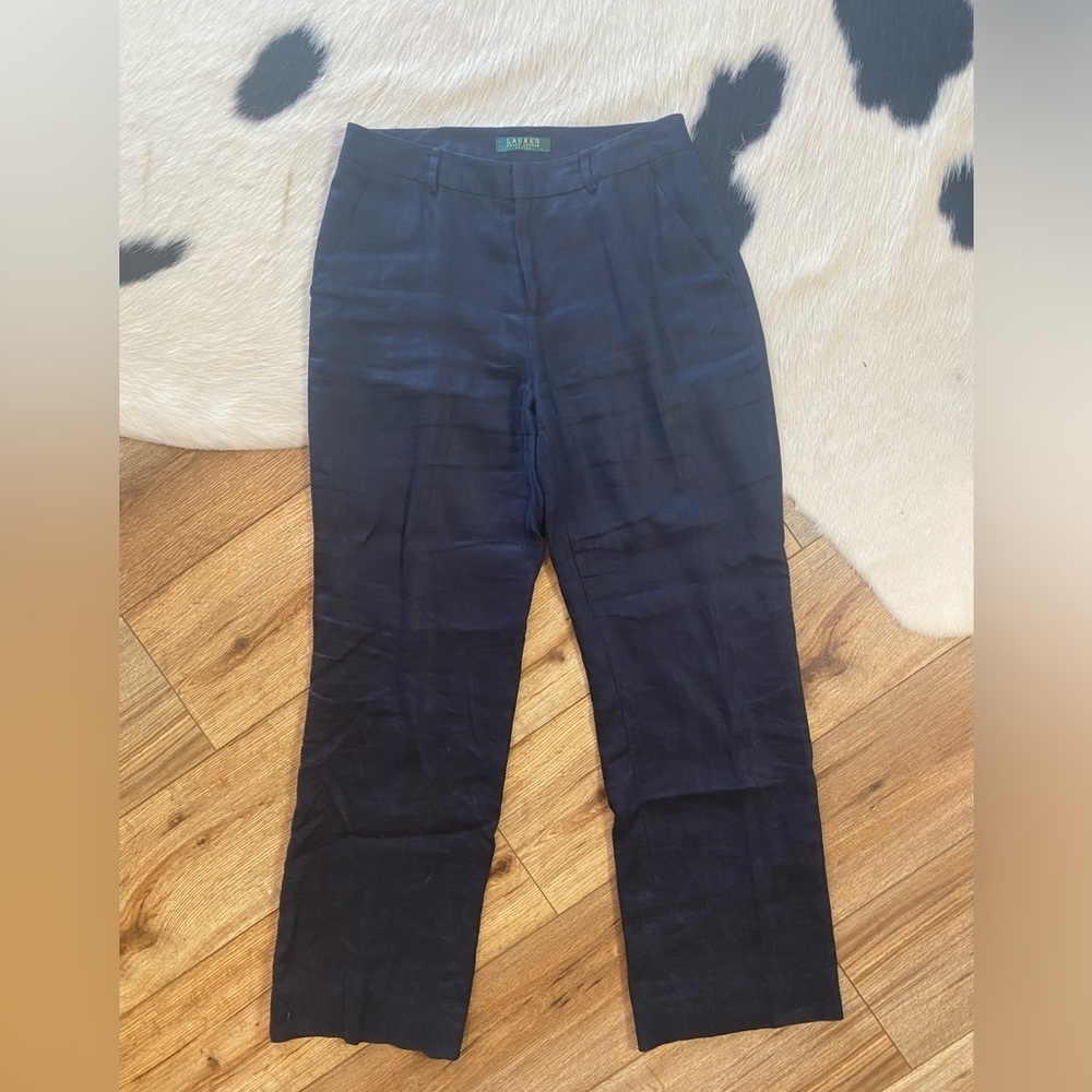 Lauren Ralph Lauren 100% linen trousers